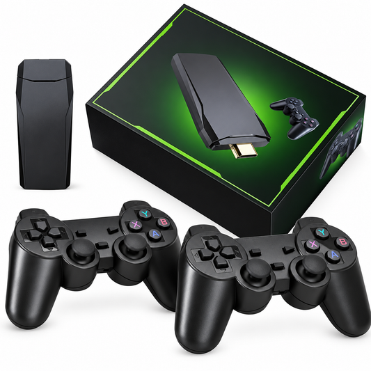 M8 Retro Game Stick Console with 2.4G Dual 2 Player Video Games For TV Wireless Gamepad Gaming Console for TV Video Game for Kids